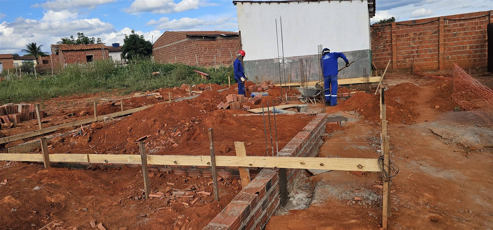Início da construção
