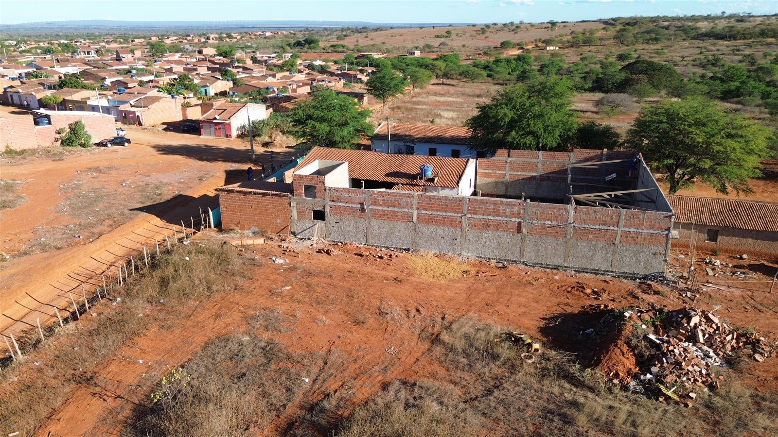 Um projeto ligado à comunidade
